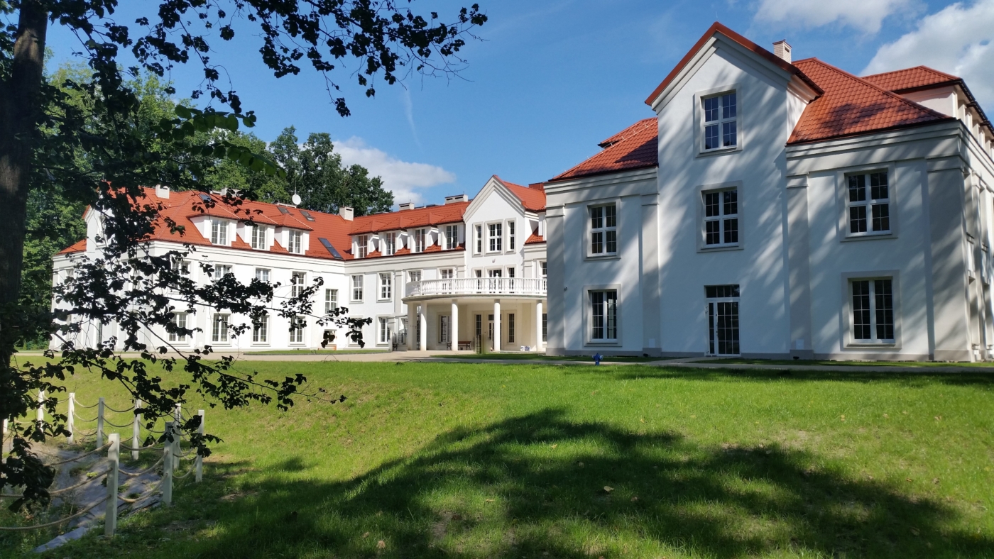 Pałac latem Pałac latem